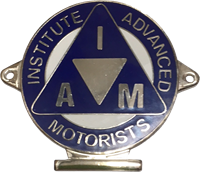 Picture of Chrome Enamel Car Badge BLUE Corporate.