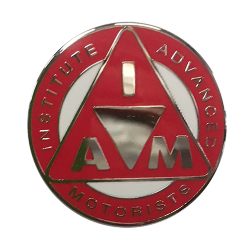 Show details for Metal Pin Badge RED