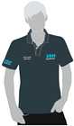 Show details for IAM RoadSmart Branded Polo Shirt (Charcoal - Male - S).