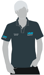 Picture of IAM RoadSmart Branded Polo Shirt (Charcoal - Male - XL).