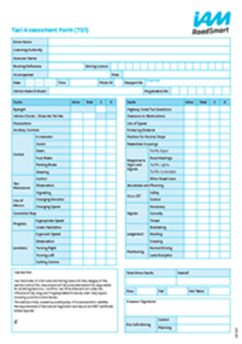 Picture of Taxi assessment