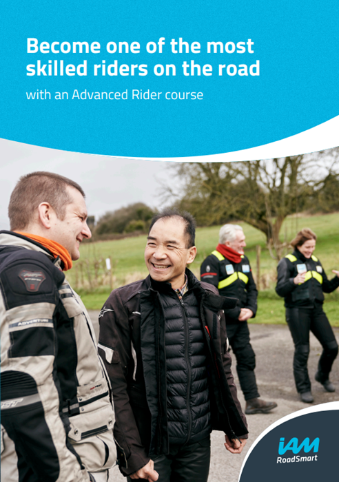 Show details for Advanced Rider Course - A5 4-page Leaflet