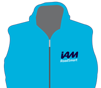 Picture of Gilet, blue, extra large.