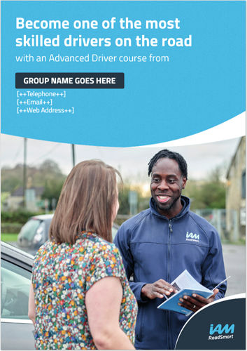 Picture of Advanced Driver Course - A5 Flyer - Editable