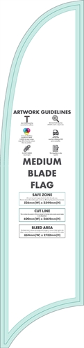 Show details for Advanced Driver Course - 3m tall feather flag - Select Logo / Name + Base Type