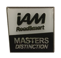 Picture of Masters Distinction Square Pin Badge.
