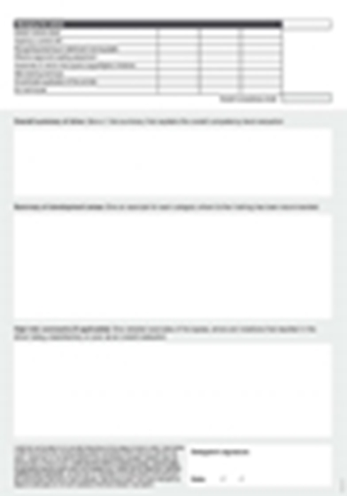 Show details for Driver Development Profile Report Pad.